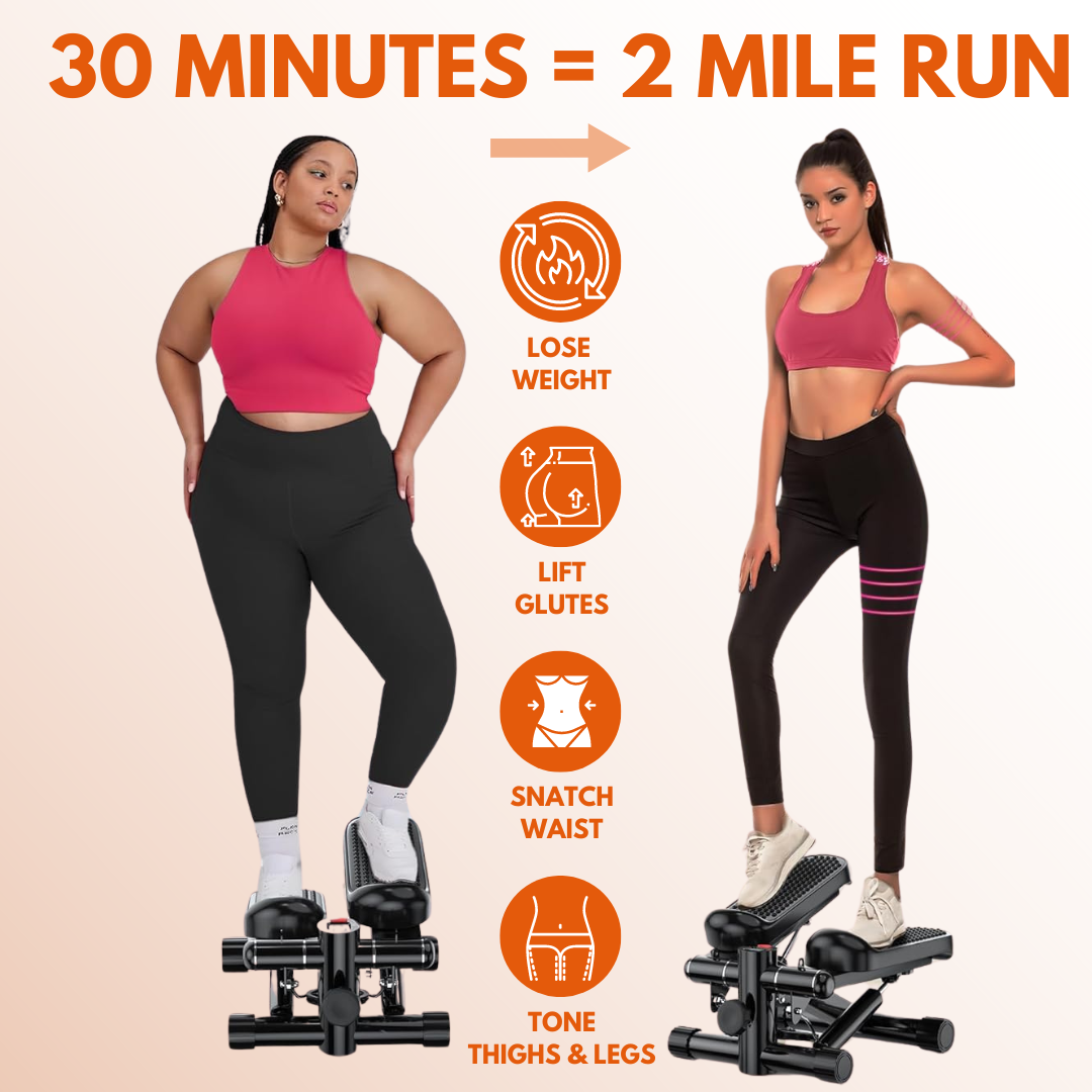 30 min step workout gedruckte calories